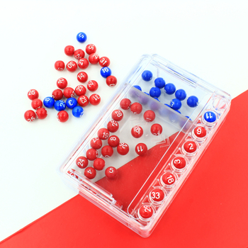 Aishihui Ručni Izbornik Brojeva za Loto – Nasumični Izbor Brojeva za Zabavu, Plastični Materijal, Pakiranje u Torbi