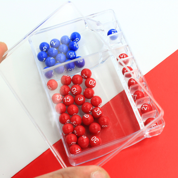 Aishihui Ručni Izbornik Brojeva za Loto – Nasumični Izbor Brojeva za Zabavu, Plastični Materijal, Pakiranje u Torbi