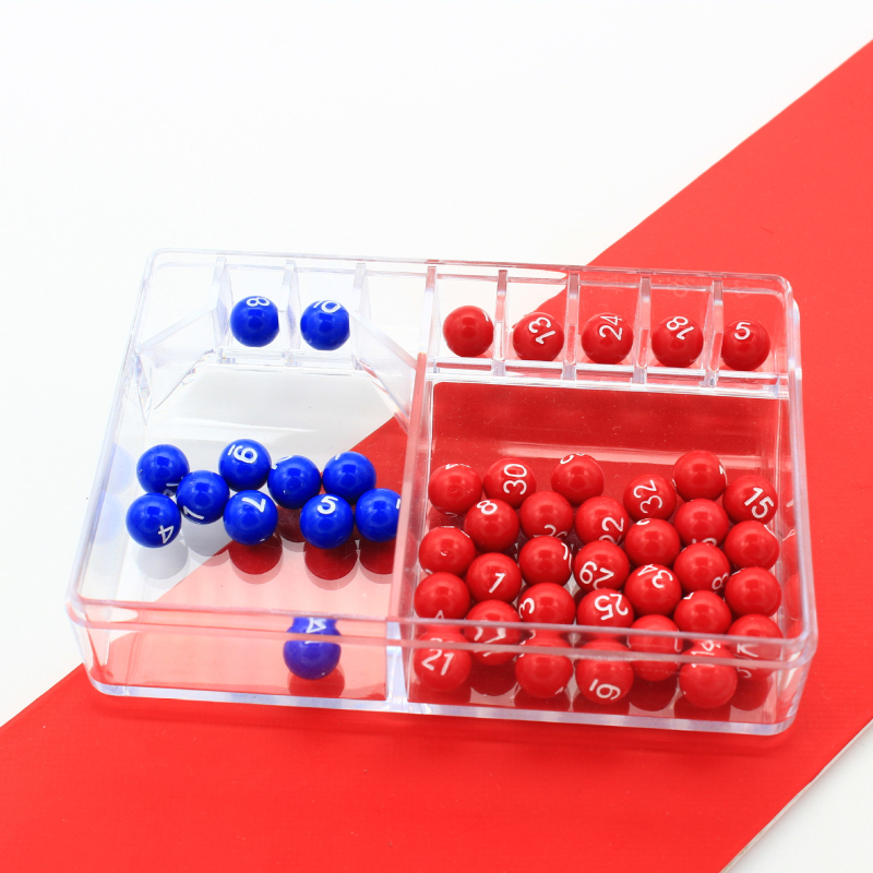 Aishihui Ručni Izbornik Brojeva za Loto – Nasumični Izbor Brojeva za Zabavu, Plastični Materijal, Pakiranje u Torbi
