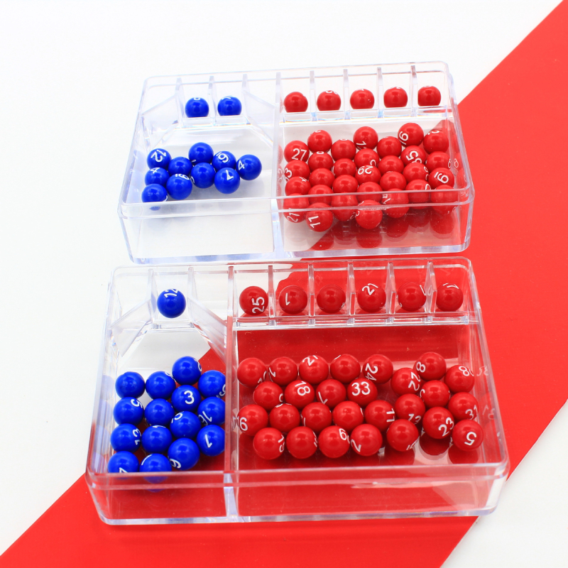 Aishihui Ručni Izbornik Brojeva za Loto – Nasumični Izbor Brojeva za Zabavu, Plastični Materijal, Pakiranje u Torbi