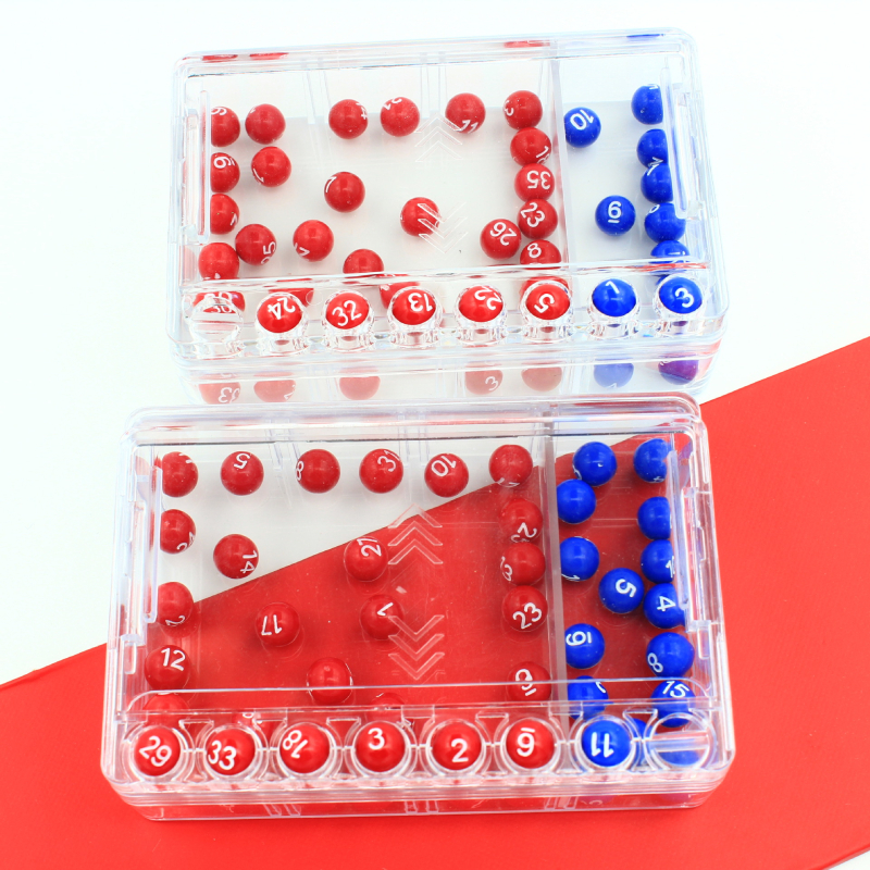 Aishihui Ručni Izbornik Brojeva za Loto – Nasumični Izbor Brojeva za Zabavu, Plastični Materijal, Pakiranje u Torbi