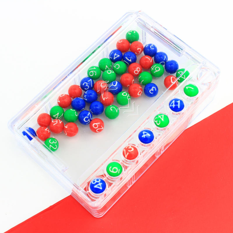 Aishihui Ručni Izbornik Brojeva za Loto – Nasumični Izbor Brojeva za Zabavu, Plastični Materijal, Pakiranje u Torbi