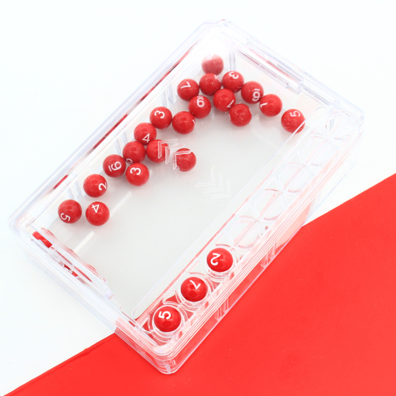 Aishihui Ručni Izbornik Brojeva za Loto – Nasumični Izbor Brojeva za Zabavu, Plastični Materijal, Pakiranje u Torbi