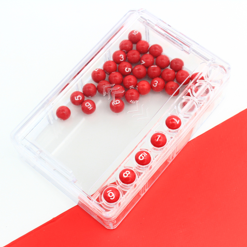 Aishihui Ručni Izbornik Brojeva za Loto – Nasumični Izbor Brojeva za Zabavu, Plastični Materijal, Pakiranje u Torbi