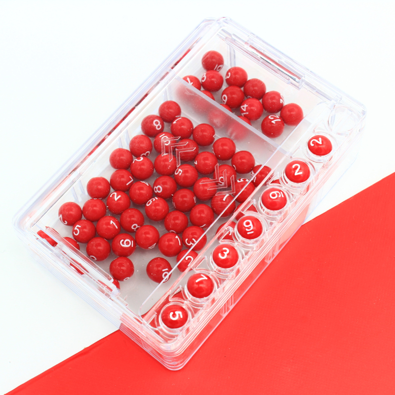 Aishihui Ručni Izbornik Brojeva za Loto – Nasumični Izbor Brojeva za Zabavu, Plastični Materijal, Pakiranje u Torbi