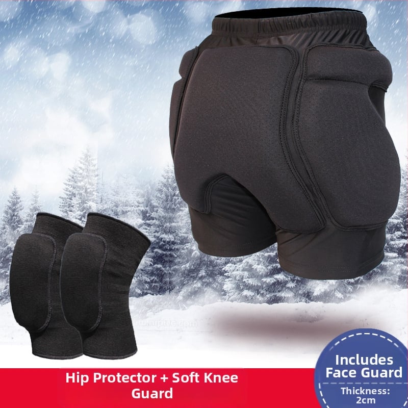 Pantaloni de protecție a șoldului pentru skate – material burete; pentru copii; categorie: echipament de protecție sportiv combinat; părți de protecție: altele