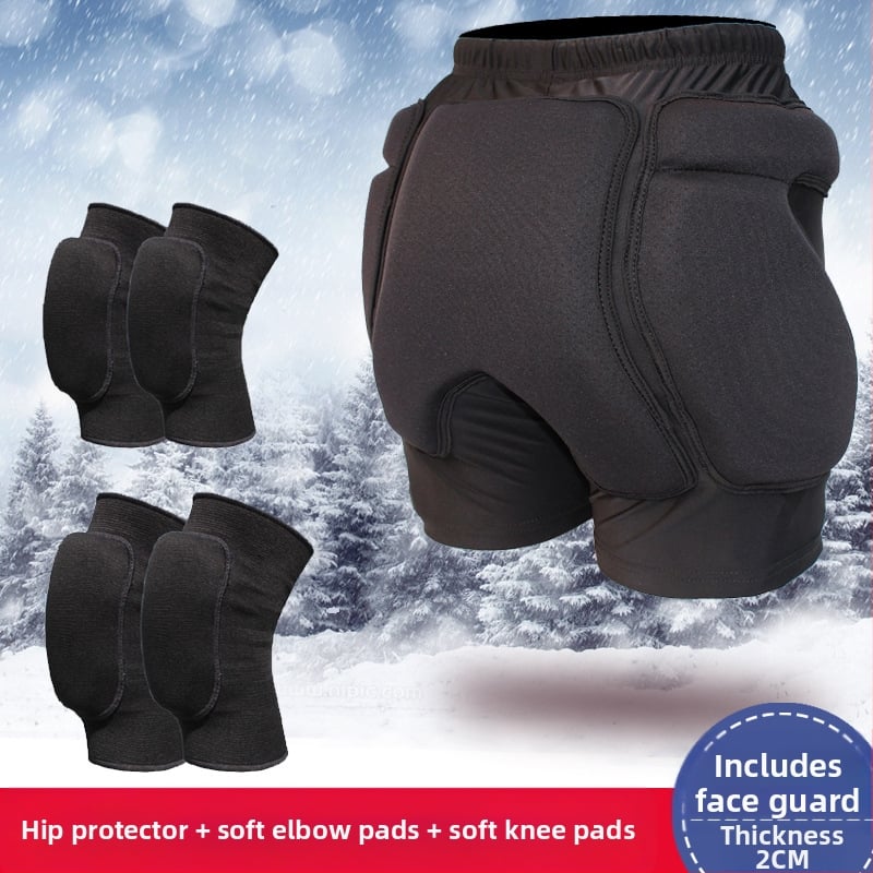 Pantaloni de protecție a șoldului pentru skate – material burete; pentru copii; categorie: echipament de protecție sportiv combinat; părți de protecție: altele