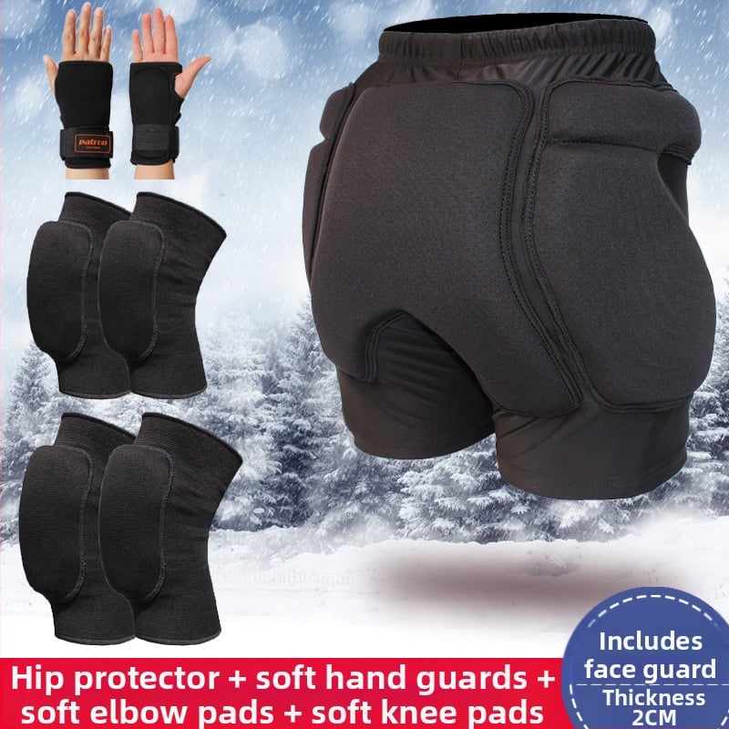 Pantaloni de protecție a șoldului pentru skate – material burete; pentru copii; categorie: echipament de protecție sportiv combinat; părți de protecție: altele