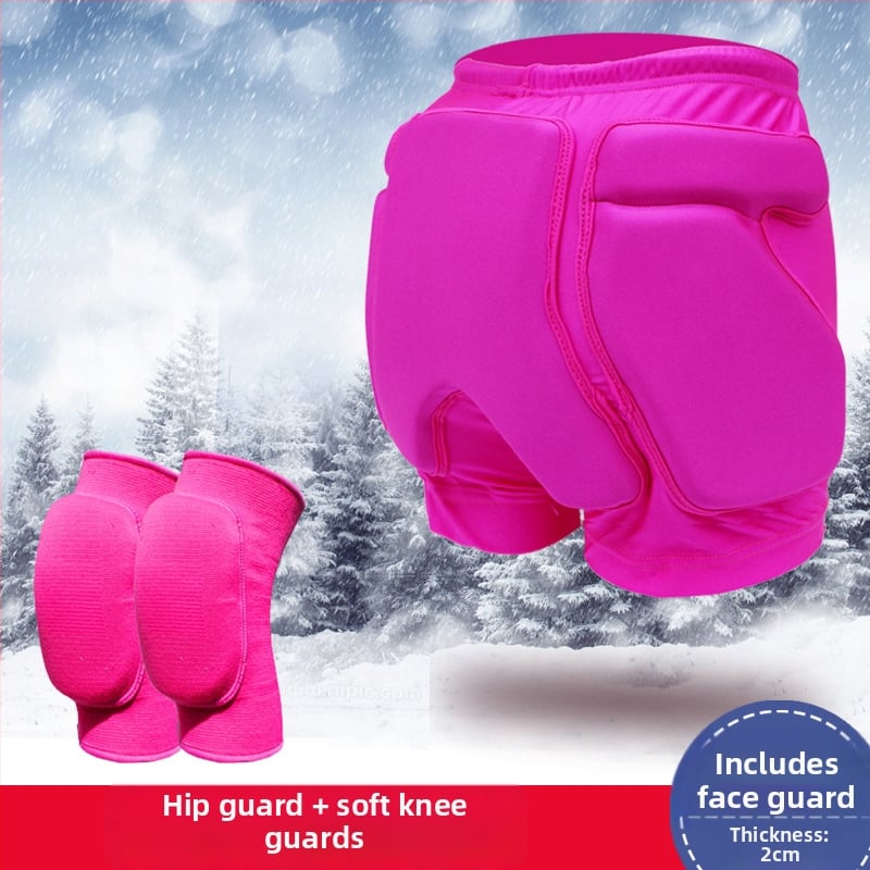 Pantaloni de protecție a șoldului pentru skate – material burete; pentru copii; categorie: echipament de protecție sportiv combinat; părți de protecție: altele