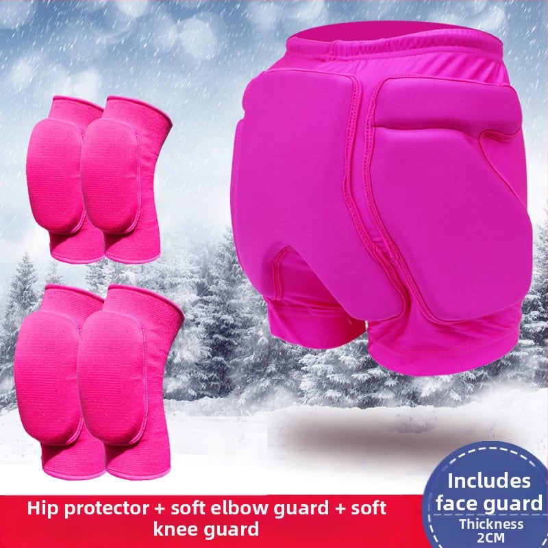 Pantaloni de protecție a șoldului pentru skate – material burete; pentru copii; categorie: echipament de protecție sportiv combinat; părți de protecție: altele