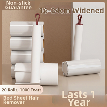 Dugacak valjak za dlačice mačaka – zamjenski lepivi valjak, uklanjanje dlaka s kreveta i poda; Materijal: PP/ABS/nerđajući čelik/papir; Značka: Home Storm; Podrijetlo: Jinhua, Zhejiang; Pokretanje: jesen 2025