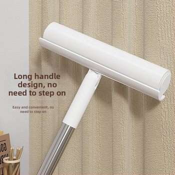 Dugacak valjak za dlačice mačaka – zamjenski lepivi valjak, uklanjanje dlaka s kreveta i poda; Materijal: PP/ABS/nerđajući čelik/papir; Značka: Home Storm; Podrijetlo: Jinhua, Zhejiang; Pokretanje: jesen 2025