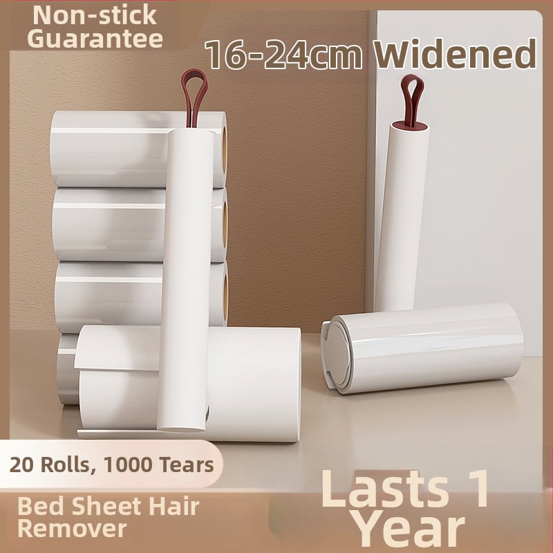 Dugacak valjak za dlačice mačaka – zamjenski lepivi valjak, uklanjanje dlaka s kreveta i poda; Materijal: PP/ABS/nerđajući čelik/papir; Značka: Home Storm; Podrijetlo: Jinhua, Zhejiang; Pokretanje: jesen 2025