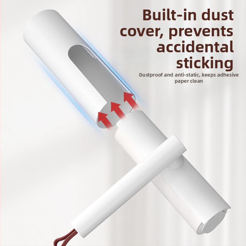 Dugacak valjak za dlačice mačaka – zamjenski lepivi valjak, uklanjanje dlaka s kreveta i poda; Materijal: PP/ABS/nerđajući čelik/papir; Značka: Home Storm; Podrijetlo: Jinhua, Zhejiang; Pokretanje: jesen 2025