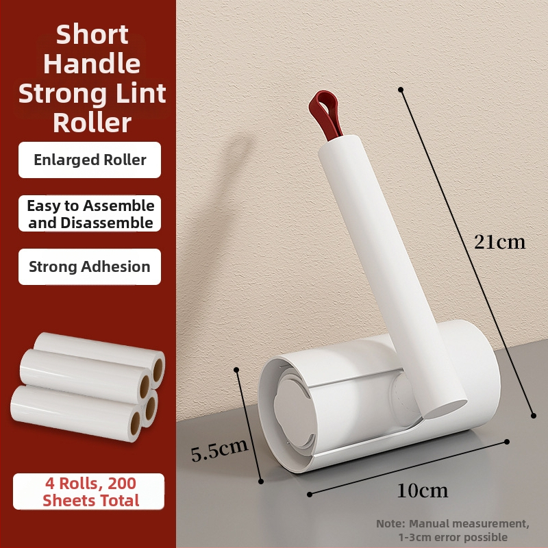 Dugacak valjak za dlačice mačaka – zamjenski lepivi valjak, uklanjanje dlaka s kreveta i poda; Materijal: PP/ABS/nerđajući čelik/papir; Značka: Home Storm; Podrijetlo: Jinhua, Zhejiang; Pokretanje: jesen 2025