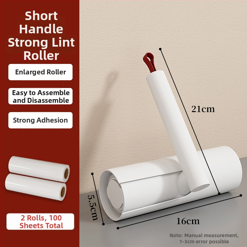 Dugacak valjak za dlačice mačaka – zamjenski lepivi valjak, uklanjanje dlaka s kreveta i poda; Materijal: PP/ABS/nerđajući čelik/papir; Značka: Home Storm; Podrijetlo: Jinhua, Zhejiang; Pokretanje: jesen 2025