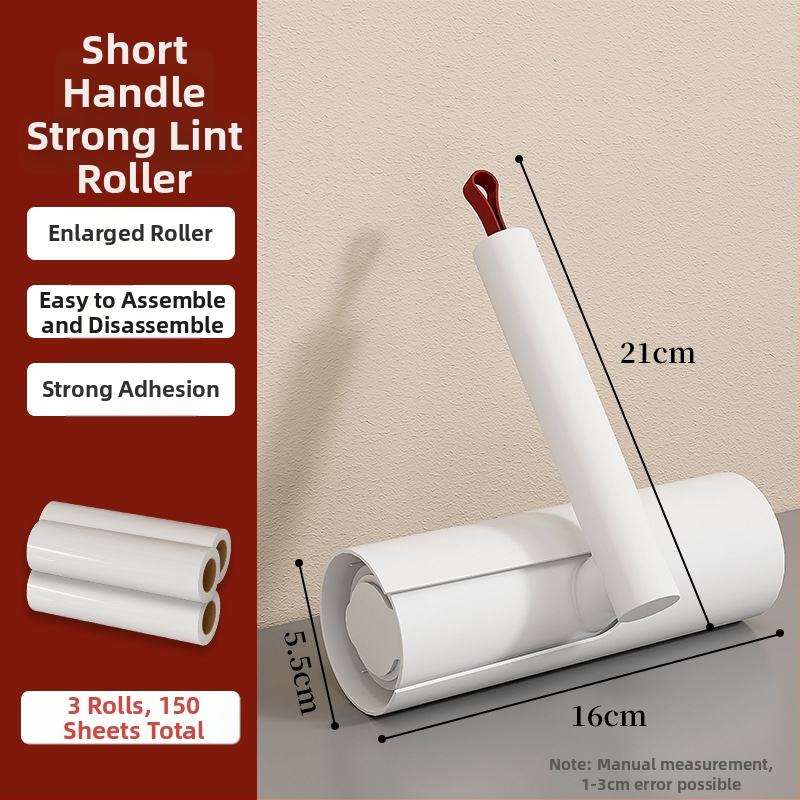 Dugacak valjak za dlačice mačaka – zamjenski lepivi valjak, uklanjanje dlaka s kreveta i poda; Materijal: PP/ABS/nerđajući čelik/papir; Značka: Home Storm; Podrijetlo: Jinhua, Zhejiang; Pokretanje: jesen 2025