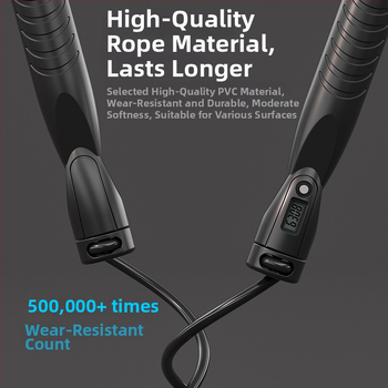 Elektronické počítacie švihadlo s timerom, ABS materiál, model Hx-2371, značka Hx, pre dospelých