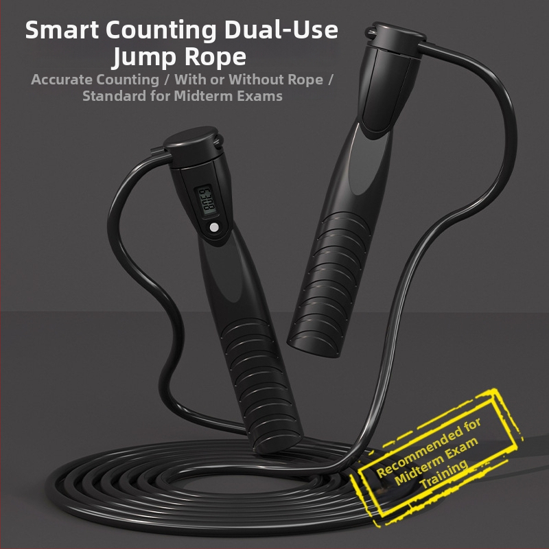 Elektronické počítacie švihadlo s timerom, ABS materiál, model Hx-2371, značka Hx, pre dospelých