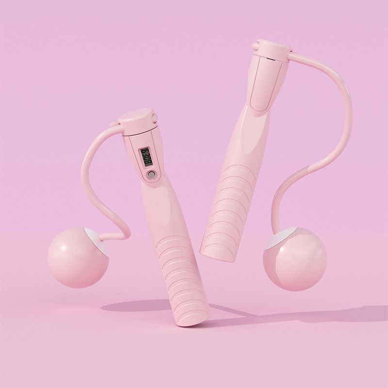 Sfoară de sărit cu numărător electronic și cronometru, material ABS, model Hx-2371, marcă Hx, pentru adulți