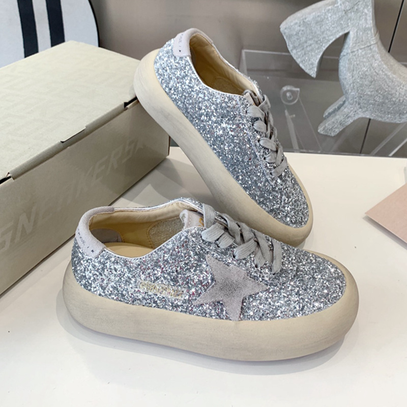 Платформени обувки за ежедневието, плюшена подплата от агнешка вълна, велурен горен слой, гумена подметка, закопчаване с връзки