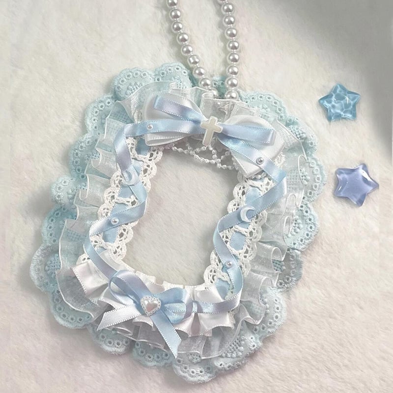 Kézzel készített plüss csipkés kártyatartó és személyi igazolvány védő – DIY charm dekoráció