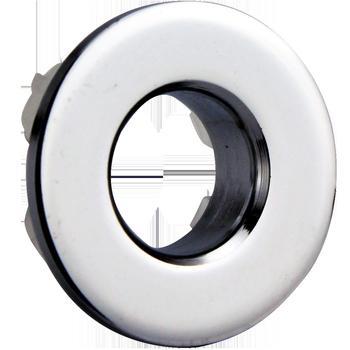 Capac decorativ pentru preaplinul chiuvetei – ABS plastic, montaj prin apăsare, stil light luxury