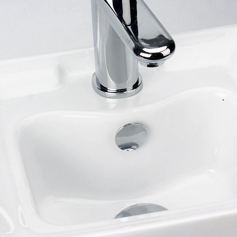 Capac decorativ pentru preaplinul chiuvetei – ABS plastic, montaj prin apăsare, stil light luxury