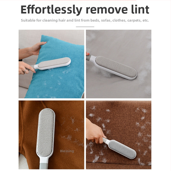 Čistič chlpov na oblečenie s elektrostatickým odstraňovaním prachu a valčekovým škrabkou, uvedený na trh v roku 2023