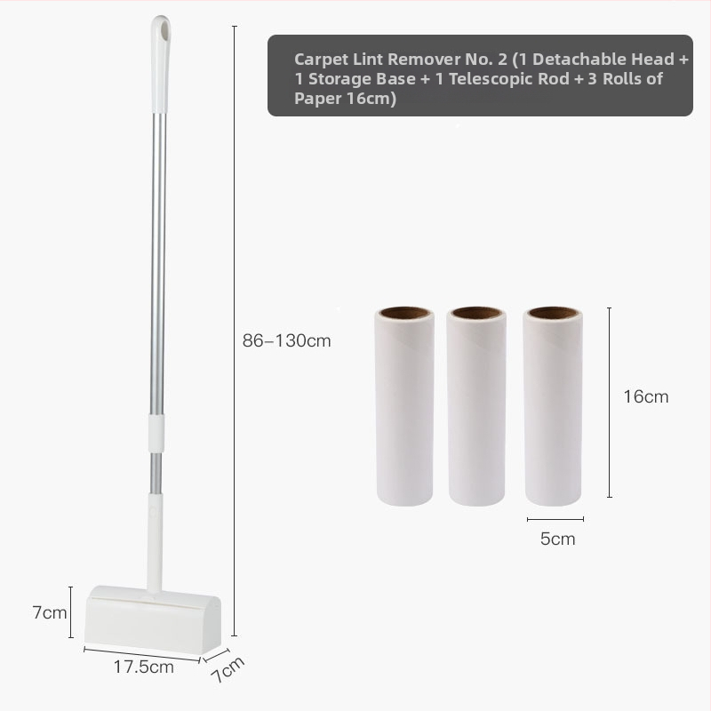 Čistič chlpov na oblečenie s elektrostatickým odstraňovaním prachu a valčekovým škrabkou, uvedený na trh v roku 2023