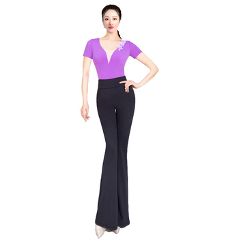 Боди за оформяне на фигурата за модерни танци — дамски, Crystal памук + млечен шёлк; 60% памук; модел XT1279