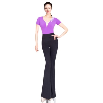 Боди за оформяне на фигурата за модерни танци — дамски, Crystal памук + млечен шёлк; 60% памук; модел XT1279