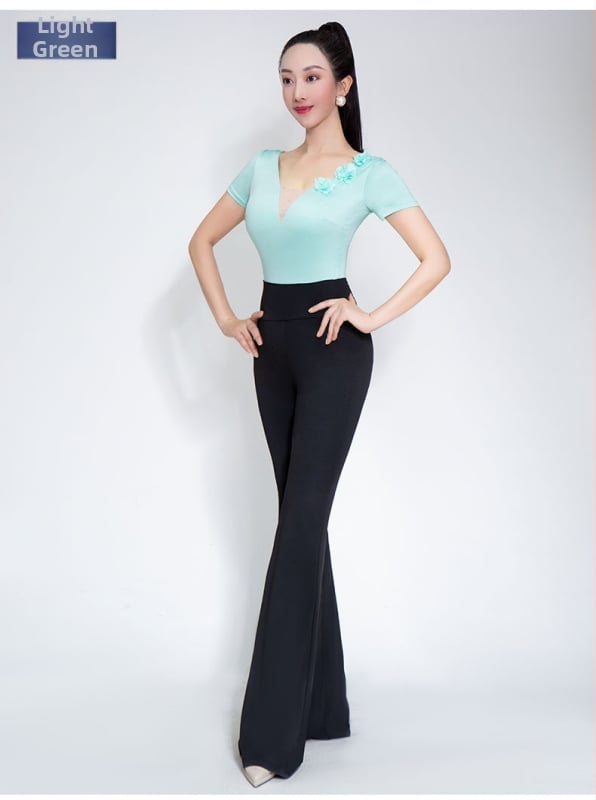 Боди за оформяне на фигурата за модерни танци — дамски, Crystal памук + млечен шёлк; 60% памук; модел XT1279