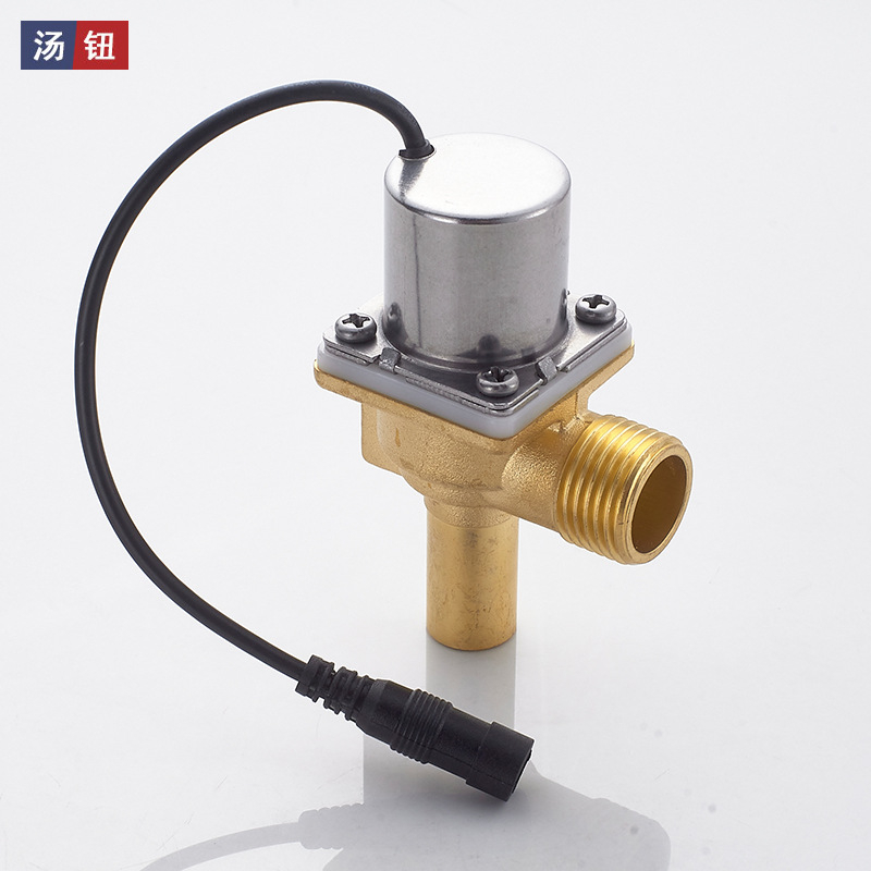 Capul ventilului pulsator senzorial pentru urină, corp din cupru, DC6V