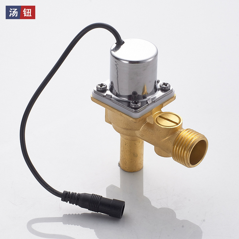 Capul ventilului pulsator senzorial pentru urină, corp din cupru, DC6V