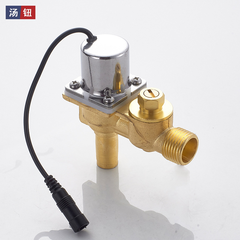 Capul ventilului pulsator senzorial pentru urină, corp din cupru, DC6V