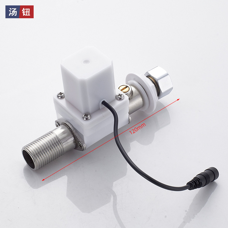 Capul ventilului pulsator senzorial pentru urină, corp din cupru, DC6V