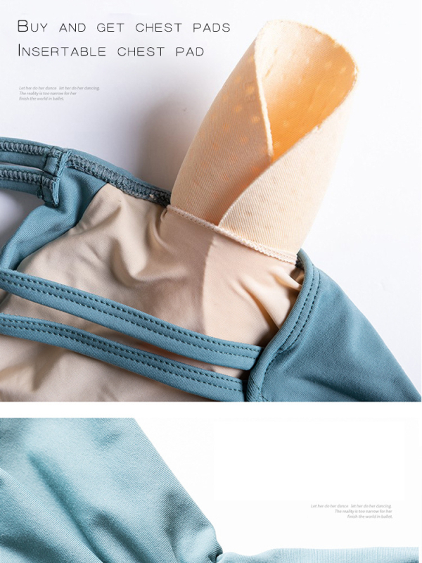 Балетно боди с едно парче, висок гръб и висок разрез, материя 85% найлон с подплата Milk Silk; подходящо за всички танцови стилове