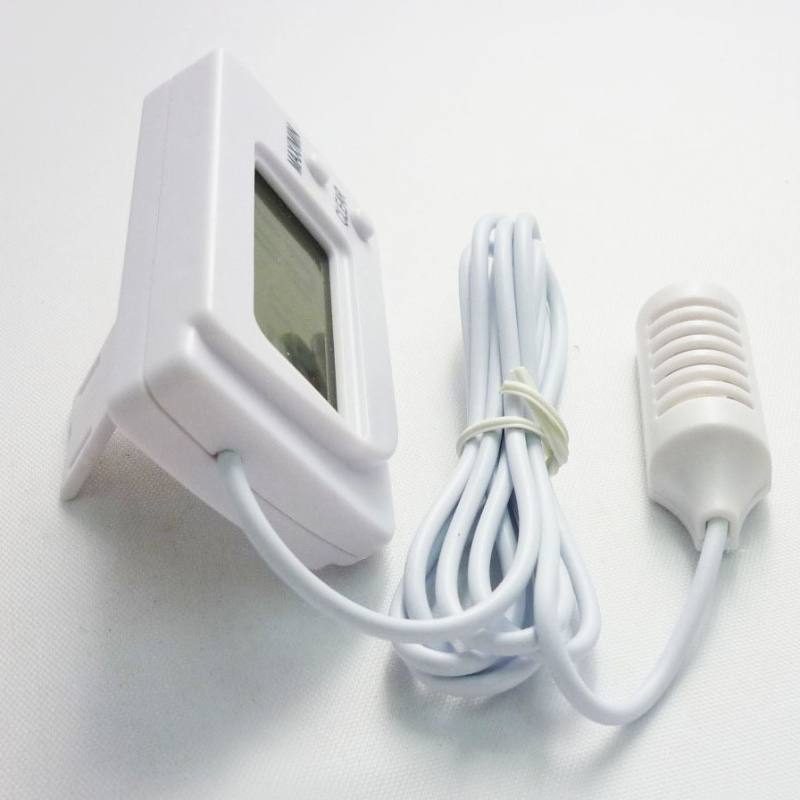 Εσωτερικού και εξωτερικού χώρου ψηφιακός μετρητής θερμοκρασίας και υγρασίας με ψηφιακή οθόνη, μοντέλο TA628, μάρκα Jintuojia, θερμόμετρο με ένα καλώδιο