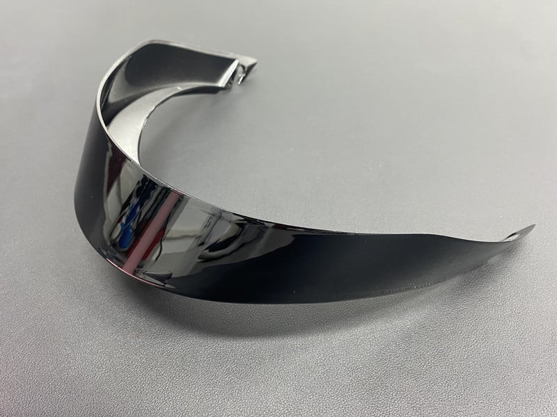 Spoiler spate pentru cască Pista: compatibil cu GPR, GPRR, Corsa R; material ABS; nr piesă 19040010902; pentru adulți