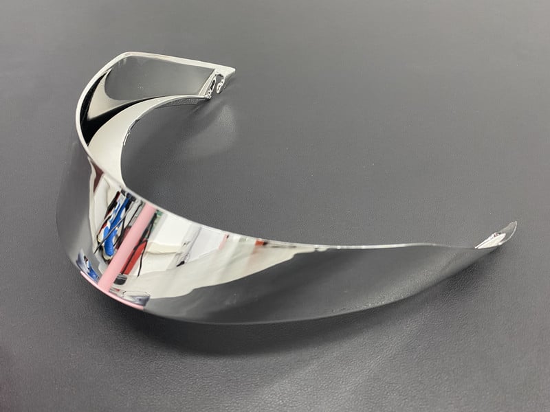 Spoiler spate pentru cască Pista: compatibil cu GPR, GPRR, Corsa R; material ABS; nr piesă 19040010902; pentru adulți