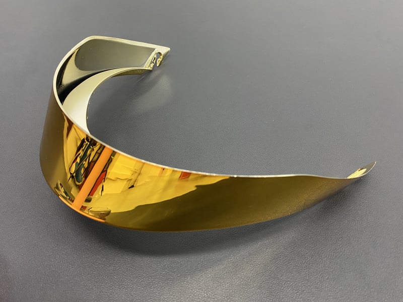 Spoiler spate pentru cască Pista: compatibil cu GPR, GPRR, Corsa R; material ABS; nr piesă 19040010902; pentru adulți