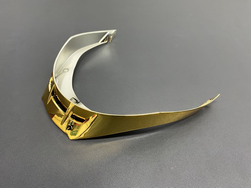 Spoiler spate pentru cască Pista: compatibil cu GPR, GPRR, Corsa R; material ABS; nr piesă 19040010902; pentru adulți