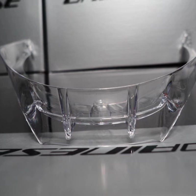 Spoiler spate pentru cască Pista: compatibil cu GPR, GPRR, Corsa R; material ABS; nr piesă 19040010902; pentru adulți