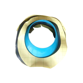 Inel de etanșare a flanșei toaletei din silicon, pentru spălare, compatibil cu supapă reductoare a presiunii