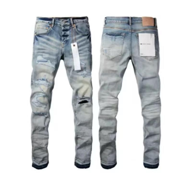 Muške traperice s pravim krojem, srednji struk, denim (pamuk 50–70%), patch dekoracije