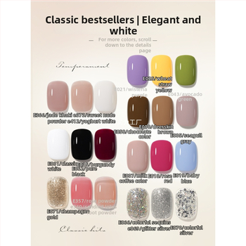 Σετ μανικιούρ Guijiao – πλήρες κιτ εργαλείων για αρχάριους, με λάμπα σκλήρυνσης gel νυχιών