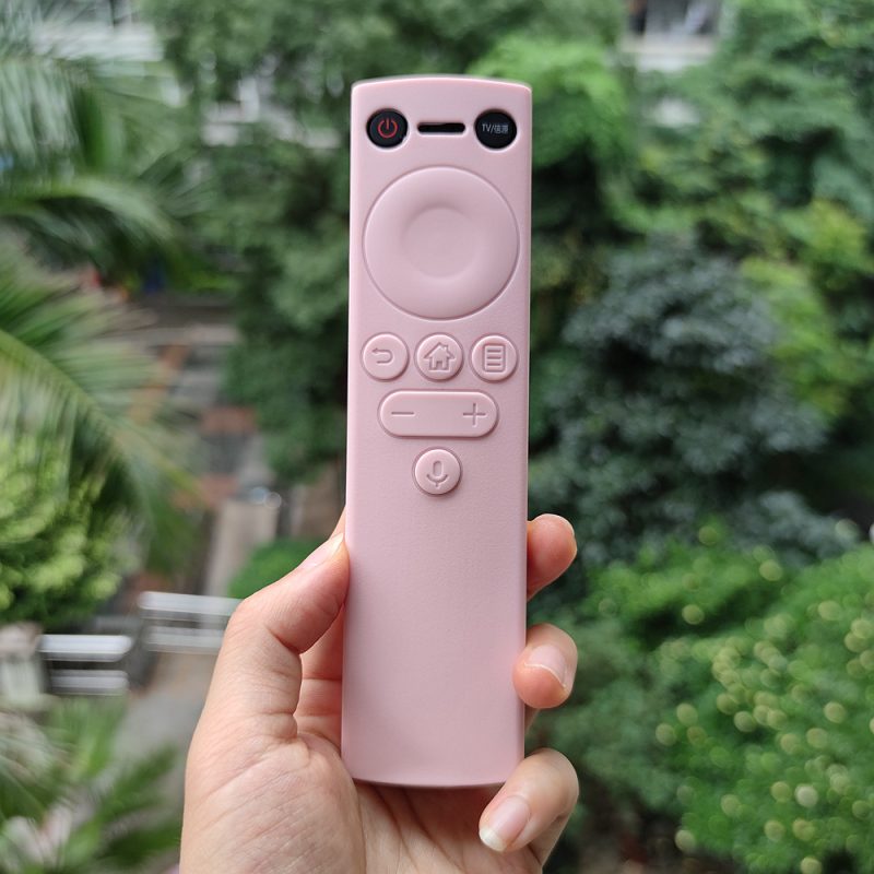 Haier TV távirányító védőtok szilikonból, HTR-U17A, ütésálló, vízálló és porálló, vastagodott dizájn