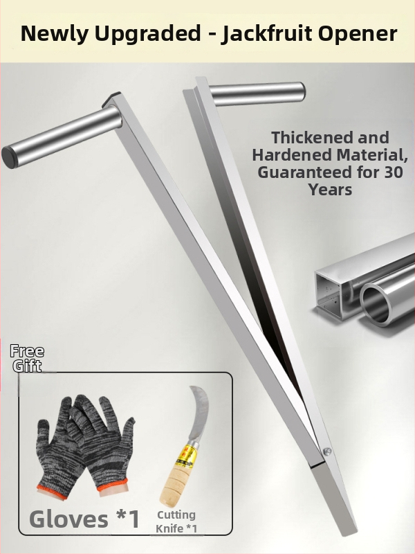 Nôž na jackfruit – nerezová oceľ, viacfunkčný nástroj na odstránenie jadra a rozdelenie ovocia