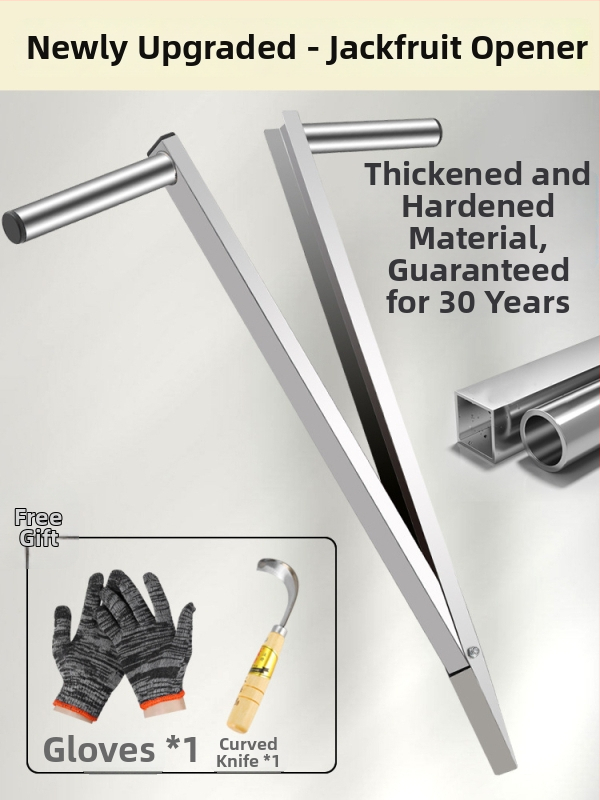 Nôž na jackfruit – nerezová oceľ, viacfunkčný nástroj na odstránenie jadra a rozdelenie ovocia